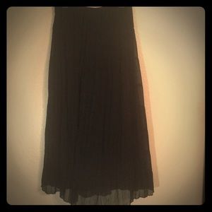 MSK Chiffon maxi skirt